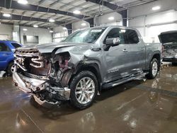 GMC Sierra salvage cars for sale: 2019 GMC Sierra K1500 SLT