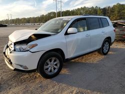 Toyota Highlander salvage cars for sale: 2013 Toyota Highlander Base