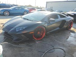 Lamborghini salvage cars for sale: 2017 Lamborghini Aventador SV