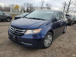 Honda Odyssey lx salvage cars for sale: 2016 Honda Odyssey LX