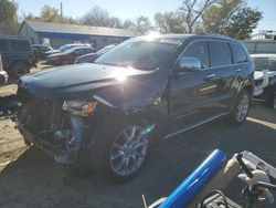 Jeep salvage cars for sale: 2016 Jeep Grand Cherokee Summit