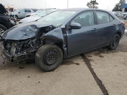 Toyota salvage cars for sale: 2018 Toyota Corolla L