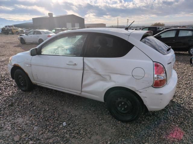 2010 Hyundai Accent Blue