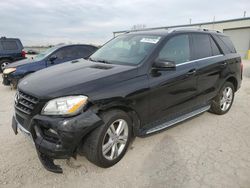 Mercedes-Benz m-Class salvage cars for sale: 2014 Mercedes-Benz ML 350 4matic