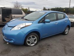 Nissan Leaf salvage cars for sale: 2014 Nissan Leaf S