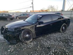 Dodge Charger salvage cars for sale: 2015 Dodge Charger Police