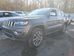 Vehiculos salvage en venta de Copart Glassboro, NJ: 2018 Jeep Grand Cherokee Limited