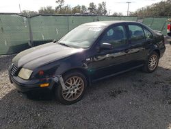 Volkswagen Jetta salvage cars for sale: 2003 Volkswagen Jetta Wolfsburg