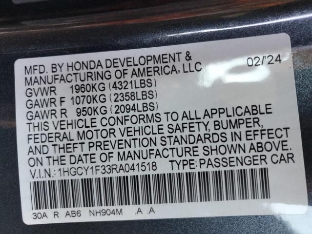 2024 Honda Accord EX