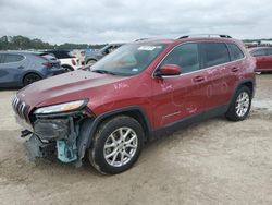 Jeep Grand Cherokee salvage cars for sale: 2015 Jeep Cherokee Latitude