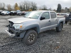 Toyota Tacoma Double cab salvage cars for sale: 2015 Toyota Tacoma Double Cab