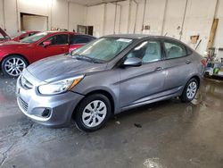 Hyundai Accent salvage cars for sale: 2017 Hyundai Accent SE