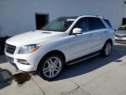 Mercedes-Benz m-Class salvage cars for sale: 2015 Mercedes-Benz ML 350 4matic