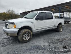 Vehiculos salvage en venta de Copart Cartersville, GA: 2002 Ford F150 Supercrew