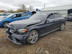 Mercedes-Benz c-Class salvage cars for sale: 2019 Mercedes-Benz C 300 4matic