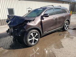 KIA Sorento salvage cars for sale: 2017 KIA Sorento EX