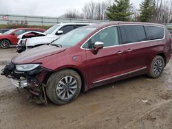 Chrysler Pacifica salvage cars for sale: 2022 Chrysler Pacifica Hybrid Limited