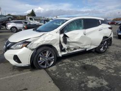 Nissan Murano salvage cars for sale: 2020 Nissan Murano Platinum