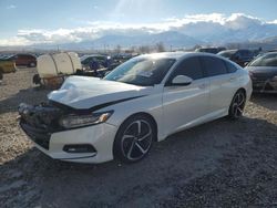 Honda Accord salvage cars for sale: 2018 Honda Accord Sport