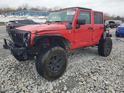 Jeep Wrangler salvage cars for sale: 2016 Jeep Wrangler Unlimited Sport