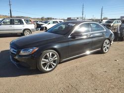 Mercedes-Benz c-Class salvage cars for sale: 2017 Mercedes-Benz C300