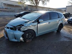 Toyota Prius salvage cars for sale: 2015 Toyota Prius V