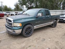 Dodge ram 1500 salvage cars for sale: 2002 Dodge RAM 1500