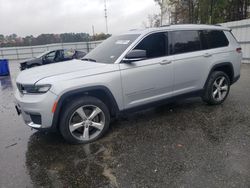 Jeep salvage cars for sale: 2021 Jeep Grand Cherokee L Limited