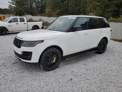 Land Rover salvage cars for sale: 2018 Land Rover Range Rover Supercharged