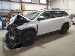 Toyota Highlander salvage cars for sale: 2019 Toyota Highlander SE