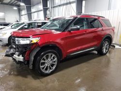 Ford Explorer salvage cars for sale: 2022 Ford Explorer XLT