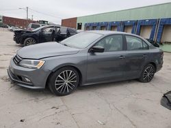 Volkswagen Jetta salvage cars for sale: 2016 Volkswagen Jetta Sport