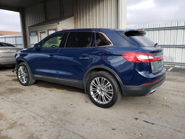 2018 Lincoln MKX Reserve