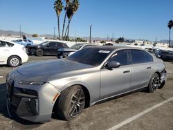 BMW 7 Series salvage cars for sale: 2024 BMW 740 XI