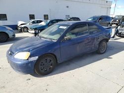 Salvage cars for sale from Copart Farr West, UT: 2001 Honda Civic SI