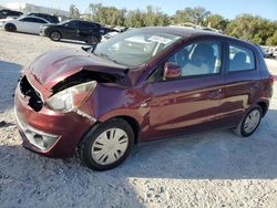 Mitsubishi Mirage salvage cars for sale: 2019 Mitsubishi Mirage ES