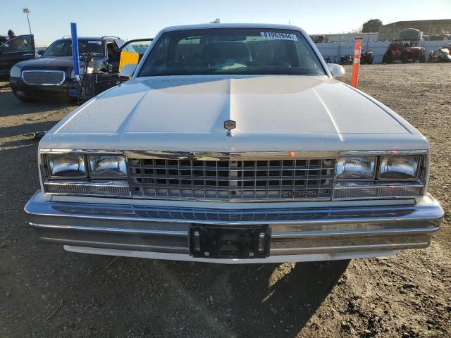 1986 Chevrolet EL Camino