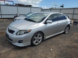 Toyota Corolla salvage cars for sale: 2009 Toyota Corolla XRS