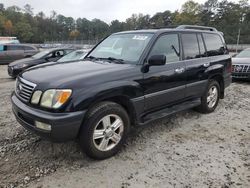 Lexus salvage cars for sale: 2007 Lexus LX 470