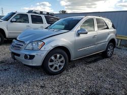 Mercedes-Benz m-Class salvage cars for sale: 2007 Mercedes-Benz ML 350