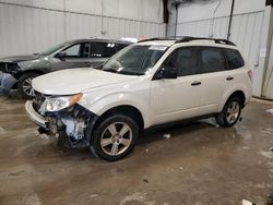 Subaru salvage cars for sale: 2012 Subaru Forester 2.5X