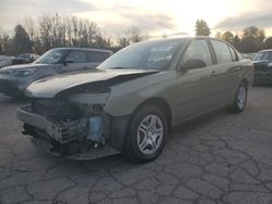 Chevrolet Malibu salvage cars for sale: 2005 Chevrolet Malibu