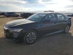 Honda Accord salvage cars for sale: 2021 Honda Accord Hybrid EXL