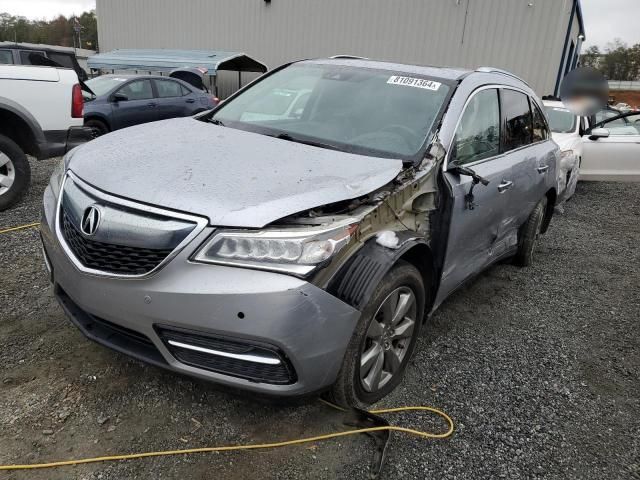 2016 Acura MDX Advance