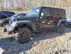 Jeep Wrangler salvage cars for sale: 2013 Jeep Wrangler Unlimited Sahara