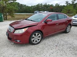 Buick Lacrosse salvage cars for sale: 2010 Buick Lacrosse CXL