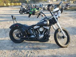 Salvage cars for sale from Copart Gaston, SC: 2012 Harley-Davidson FLS Softail Slim