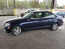 Salvage cars for sale from Copart Gaston, SC: 2008 Mercedes-Benz C 300 4matic