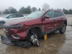 Jeep salvage cars for sale: 2020 Jeep Cherokee Limited