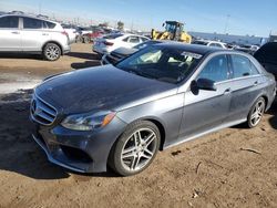 Mercedes-Benz salvage cars for sale: 2016 Mercedes-Benz E 350 4matic